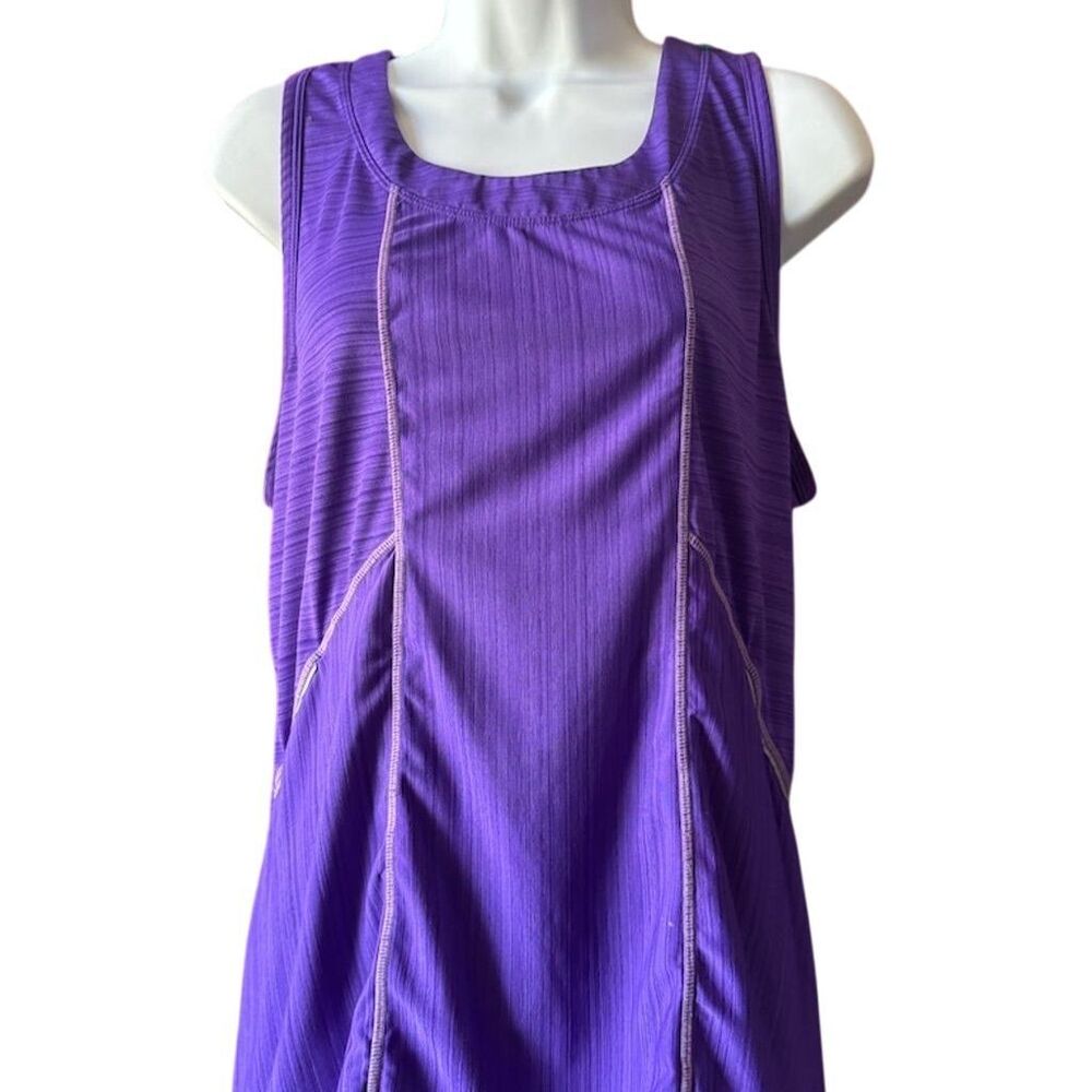 Athleta Women's XL Purple Run On Tank Top Racerback Activewear